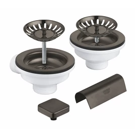 Grohe Konyhai leeresztő szett automata kiemelővel 2 medencés mosogatótálcához, 40999AL0 Grohe Konyhai leeresztő szett automata kiemelővel 2 medencés mosogatótálcához, 40999AL0