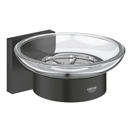 Grohe Start Cube Szappantartó, tartókonzollal, matt fekete 410962430