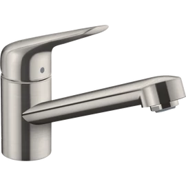 Hansgrohe Focus M421-H100 egykaros konyhai csaptelep 120, rozsdamentes acél 71808800 Hansgrohe Focus M421-H100 egykaros konyhai csaptelep 120, rozsdamentes acél 71808800