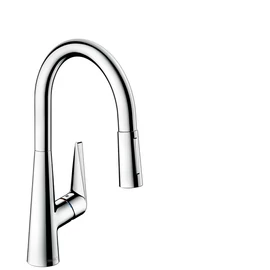 Hansgrohe M5116-H200 egykaros konyhai csaptelep 200 kihúzható zuhanyfejjel, króm 73851000 Hansgrohe M5116-H200 egykaros konyhai csaptelep 200 kihúzható zuhanyfejjel, króm 73851000