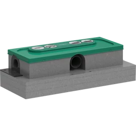 Hansgrohe uBox universal Alapkészlet lineáris zuhanylefolyóhoz, lapos telepítéshez 01000180
