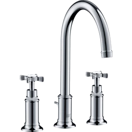 Hansgrohe Axor Montreux 3-lyukú mosdócsaptelep DN15, króm 16513000