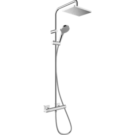 Hansgrohe Vernis Shape Showerpipe 230, 1 jet, EcoSmart, termoszáttal króm 26097000 Hansgrohe Vernis Shape Showerpipe 230, 1 jet, EcoSmart, termoszáttal króm 26097000