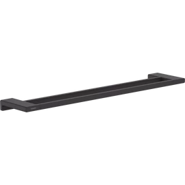 Hansgrohe AddStoris Fürdőlepedő tartó dupla sínnel matt fekete 41743670