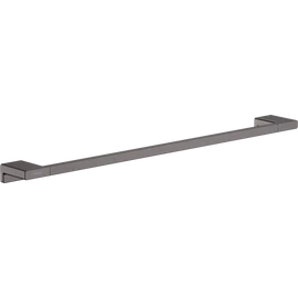 Hansgrohe AddStoris Fürdőlepedő tartó szálcsiszolt fekete/króm 41747340