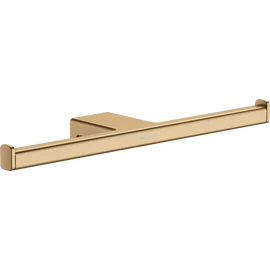 Hansgrohe AddStoris WC papír tartó, dupla szálcsiszolt bronz 41748140