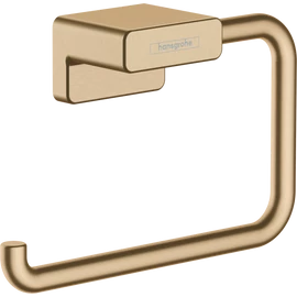 Hansgrohe AddStoris WC papír tartó fedlap nélkül szálcsiszolt bronz 41771140