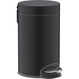 Hansgrohe AddStoris Szemetes kuka, pedállal matt fekete 41775670