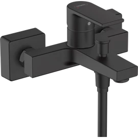 Hansgrohe Vernis Shape Egykaros kádcsaptelep falsíkon kívüli szereléshez matt fekete 71450670 Hansgrohe Vernis Shape Egykaros kádcsaptelep falsíkon kívüli szereléshez matt fekete 71450670