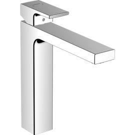 Hansgrohe Vernis Shape Egykaros mosdócsaptelep 190, lefolyógarnitúra nélkül króm 71591000 Hansgrohe Vernis Shape Egykaros mosdócsaptelep 190, lefolyógarnitúra nélkül króm 71591000