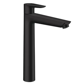 Hansgrohe Talis E Egykaros mosdócsaptelep 240 lefolyógarnitúra nélkül, matt fekete 71717670 Hansgrohe Talis E Egykaros mosdócsaptelep 240 lefolyógarnitúra nélkül, matt fekete 71717670