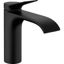 Hansgrohe Vivenis Egykaros mosdócsaptelep 110, CoolStart, automata lefolyógarnitúrával matt fekete 75023670 Hansgrohe Vivenis Egykaros mosdócsaptelep 110, CoolStart, automata lefolyógarnitúrával matt fekete 75023670