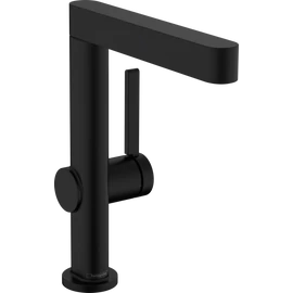 Hansgrohe Finoris Egykaros mosdócsaptelep 230, elforgatható kifolyóval és push-open lefolyógarnitúrával matt fekete 76060670 Hansgrohe Finoris Egykaros mosdócsaptelep 230, elforgatható kifolyóval és push-open lefolyógarnitúrával matt fekete 76060670