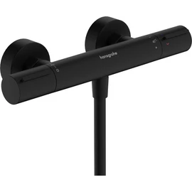 Hansgrohe Ecostat Element Zuhanytermosztát, falsíkon kívüli Matt Fekete 13346670