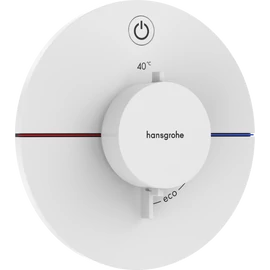Hansgrohe ShowerSelect Comfort S Falsík alatti termosztát, 1 funkciós, matt fehér 15553700