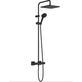 Hansgrohe Vernis Blend Showerpipe EcoSmart 240 zuhanyrendszer víztakarékos termosztátos csapteleppel, matt fekete 26429670 Hansgrohe Vernis Blend Showerpipe EcoSmart 240 zuhanyrendszer víztakarékos termosztátos csapteleppel, matt fekete 26429670
