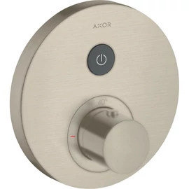 Axor ShowerSelect Round termosztátos falsík alatti csaptelep 1 fogyasztóhoz, szálcsiszolt nikkel, 36722820 Axor ShowerSelect Round termosztátos falsík alatti csaptelep 1 fogyasztóhoz, szálcsiszolt nikkel, 36722820