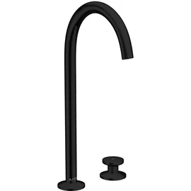Axor ONE 260 Select 2 üléses magasított mosdócsaptelep klik-klak leeresztővel, matt fekete, 48060670 Axor ONE 260 Select 2 üléses magasított mosdócsaptelep klik-klak leeresztővel, matt fekete, 48060670