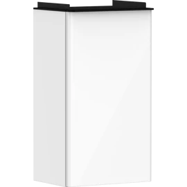 Hansgrohe Xelu Q Mosdószekrény kézmosóhoz 340/245, magasfényű fehér színű színű, baloldali ajtózsanérral 54011670