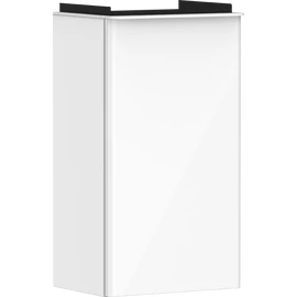 Hansgrohe Xelu Q Mosdószekrény kézmosóhoz 340/245, magasfényű fehér színű színű, baloldali ajtózsanérral 54011700