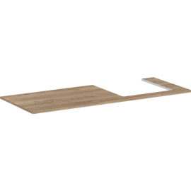 Hansgrohe Xelu Q Pultlap 1360/550 jobboldali kivágással, ráültetett mosdótálakhoz 500/480 54098230 Hansgrohe Xelu Q Pultlap 1360/550 jobboldali kivágással, ráültetett mosdótálakhoz 500/480 54098230