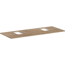 Hansgrohe Xelu Q Pultlap 1360/550 dupla kivágással, csaptelep lyukkal rendelkező mosdótálhoz 54125230 Hansgrohe Xelu Q Pultlap 1360/550 dupla kivágással, csaptelep lyukkal rendelkező mosdótálhoz 54125230