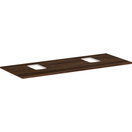 Hansgrohe Xelu Q Pultlap 1360/550 dupla kivágással, csaptelep lyukkal rendelkező mosdótálhoz 54125630 Hansgrohe Xelu Q Pultlap 1360/550 dupla kivágással, csaptelep lyukkal rendelkező mosdótálhoz 54125630