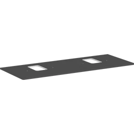 Hansgrohe Xelu Q Pultlap 1360/550 dupla kivágással, csaptelep lyukkal rendelkező mosdótálhoz 54125910 Hansgrohe Xelu Q Pultlap 1360/550 dupla kivágással, csaptelep lyukkal rendelkező mosdótálhoz 54125910