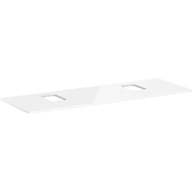 Hansgrohe Xelu Q Pultlap 1560/550 dupla kivágással, csaptelep lyukkal rendelkező mosdótálakhoz 54126050 Hansgrohe Xelu Q Pultlap 1560/550 dupla kivágással, csaptelep lyukkal rendelkező mosdótálakhoz 54126050