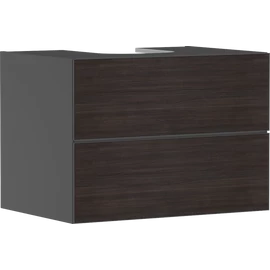 Hansgrohe Xevolos E Konzolos mosdószekrény 780/550, matt szürke pala színű, 2 fiókkal, ráültetett mosdótálakhoz 54189730 Hansgrohe Xevolos E Konzolos mosdószekrény 780/550, matt szürke pala színű, 2 fiókkal, ráültetett mosdótálakhoz 54189730