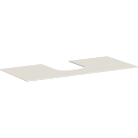 Hansgrohe Xevolos E Pultlap 1180/550 középkivágással, ráültetett mosdótálak alá, konzolos mosdószekrényhez 500/480 és 600/480 54210780