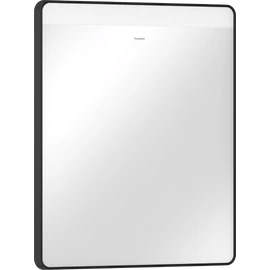 Hansgrohe Xarita Lite Q Tükör vízszintes irányú LED világítással, 600/30, fali kapcsolóval Matt Fekete 54957670