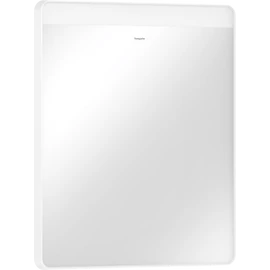 Hansgrohe Xarita Lite Q Tükör vízszintes irányú LED világítással, 600/30, fali kapcsolóval Matt Fehér 54957700