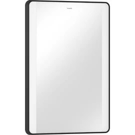 Hansgrohe Xarita Lite Q Tükör függőleges irányú LED világítással, 500/30, fali kapcsolóval Matt Fekete 54961670