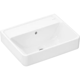 Hansgrohe Xanuia Q Kézmosó 500/390, csapfurat nélkül, túlfolyóval Fehér 60232450