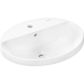 Hansgrohe Xuniva D Pultba süllyesztett mosdókagyló 550/450 csapfurattal és túlfolyóval, SmartClean Fehér 61060450