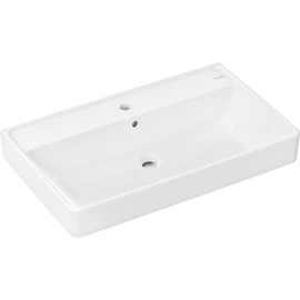 Hansgrohe Xanuia Q Mosdókagyló 800/480 csapfurattal és túlfolyóval, SmartClean Fehér 61136450