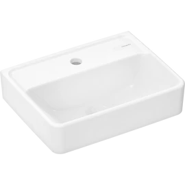 Hansgrohe Xanuia Q Kézmosó 450/340, csapfurattal, túlfolyó nélkül, SmartClean Fehér 61141450