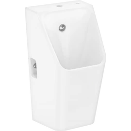Hansgrohe EluPura Original Q Piszoár 600/300 felső vízellátással és alsó/hátsó kifolyóval, perem nélkül, SmartClean Fehér 61184450