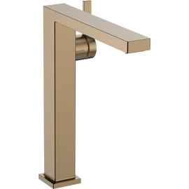 Hansgrohe Tecturis E Egykaros mosdócsaptelep Fine 240, CoolStart, lefolyógarnitúra nélkül, szálcsiszolt bronz 73072140 Hansgrohe Tecturis E Egykaros mosdócsaptelep Fine 240, CoolStart, lefolyógarnitúra nélkül, szálcsiszolt bronz 73072140