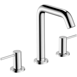 Hansgrohe Tecturis S 3-lyukú mosdócsaptelep 150, Push-open lefolyógarnitúrával 73330000