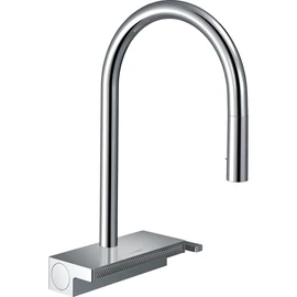 Hansgrohe Aquno Select M81 konyhai csaptelep 170, kihúzható kifolyóval, króm 73837000 Hansgrohe Aquno Select M81 konyhai csaptelep 170, kihúzható kifolyóval, króm 73837000