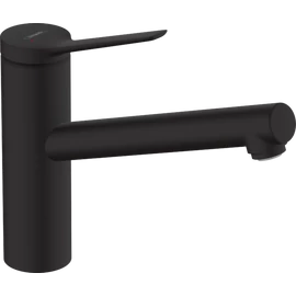 Hansgrohe Zesis M33 egykaros konyhai csaptelep alacsony nyomáshoz, matt fekete 74806670