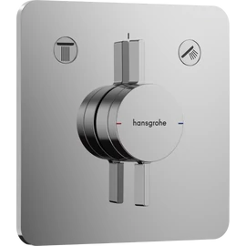 Hansgrohe DuoTurn Q Falsík alatti csaptelep, 2 funkciós, króm 75414000 Hansgrohe DuoTurn Q Falsík alatti csaptelep, 2 funkciós, króm 75414000