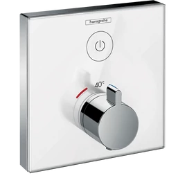 Hansgrohe ShowerSelect Glass termosztátos csaptelep 15737400 Hansgrohe ShowerSelect Glass termosztátos csaptelep 15737400