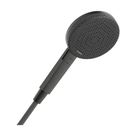Hansgrohe Raindance Alive Select S Kézizuhany 125, 3jet, EcoSmart Szálcsiszolt Fekete Króm 24511340