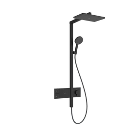 Hansgrohe Raindance Alive Q Showerpipe 210/340, 1jet, ShowerSelect Comfort Matt Fekete 24580670