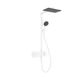 Hansgrohe Raindance Alive Q Showerpipe 210/340, 1jet, ShowerSelect Comfort Matt Fehér 24580700