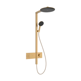 Hansgrohe Raindance Alive S Showerpipe 300, 1jet, EcoSmart, ShowerSelect Comfort Szálcsiszolt Bronz 24583140 Hansgrohe Raindance Alive S Showerpipe 300, 1jet, EcoSmart, ShowerSelect Comfort Szálcsiszolt Bronz 24583140