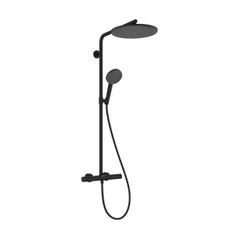 Hansgrohe Raindance Alive S Puro Showerpipe 300 1jet EcoSmart+ Ecostat Element termosztáttal, Matt Fekete 24594670